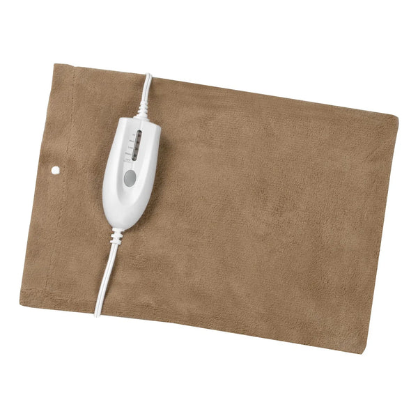 Almohadilla Termica De Lujo 30 X 38 Cm Con Calor Humedo Y Seco 4 Ajustes Alivio Muscular