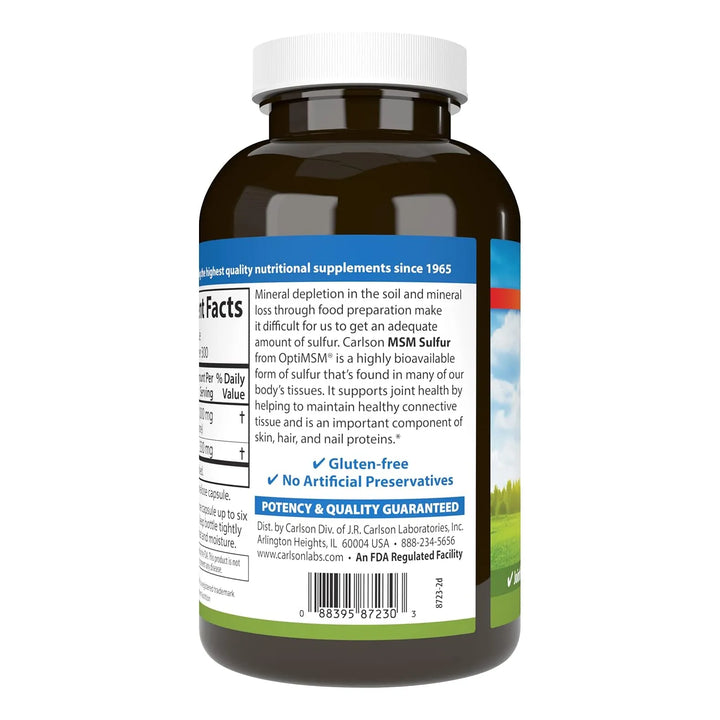 Azufre M-s-m 1000 Mg Biodisponibilidad Superior Función Arti - Imagen 3