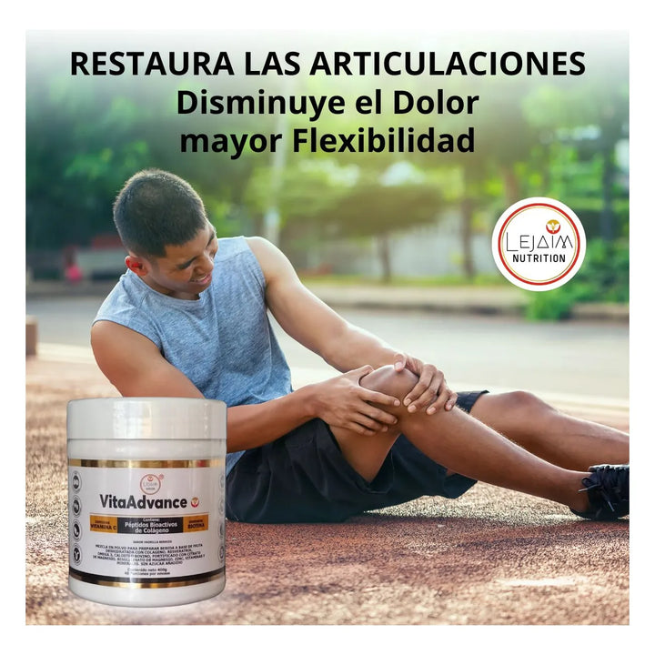 3 Peptidos Colageno Vitaadvance Vainilla - Imagen 5