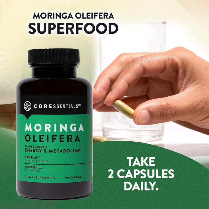 Cápsulas De Moringa Oleifera 1300mg Puras 90 Unidades - Imagen 5