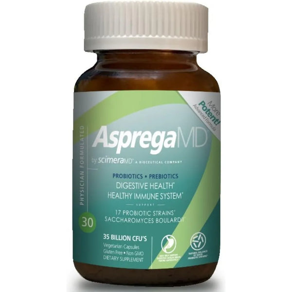 Asprega Probiotic Prebiótico 35 Mil Millones Ufc Para Salud - Imagen 1