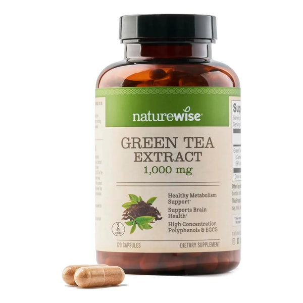 Cápsulas De Extracto De Té Verde 1000 Mg 50% Egcg 98% Polife - Imagen 1