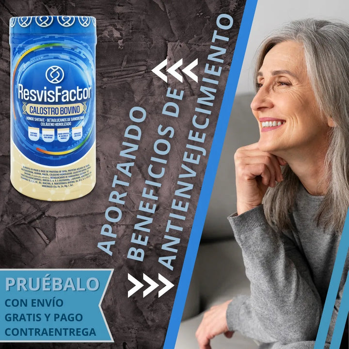 Calostro Bovino Resvisfactor 700g En Polvo Gluten Free Delicioso - Imagen 7