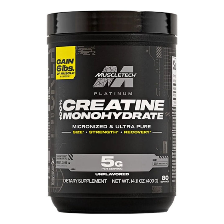 Creatina 100% Creatine Platinum 400gr - Imagen 3