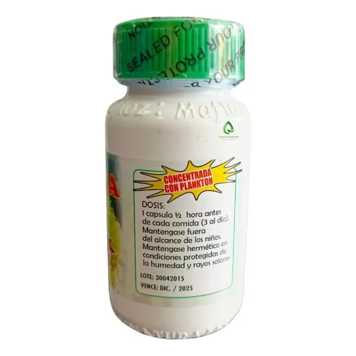 Spirulina X  60 Cps Promo X 2 Ninguno - Imagen 4