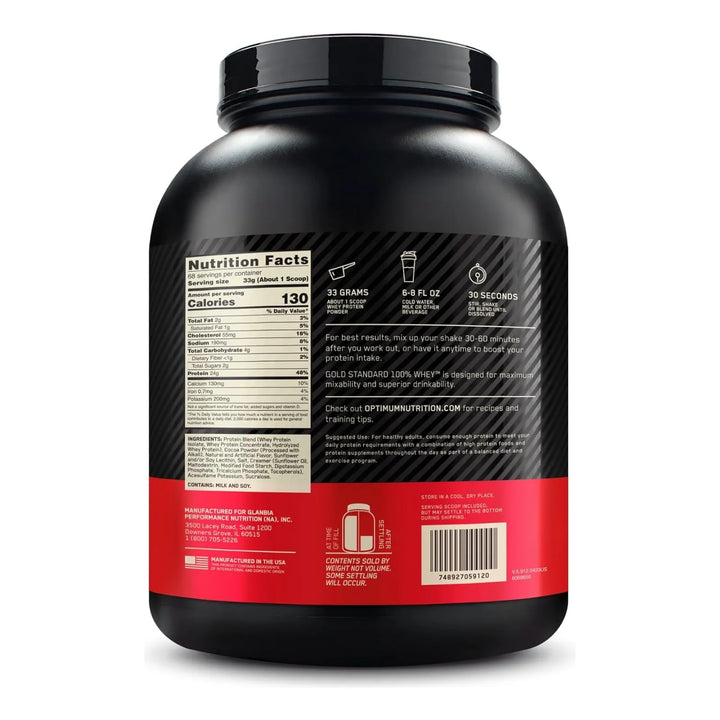 Whey Gold 5lbs Chocolate Peanut - Imagen 2
