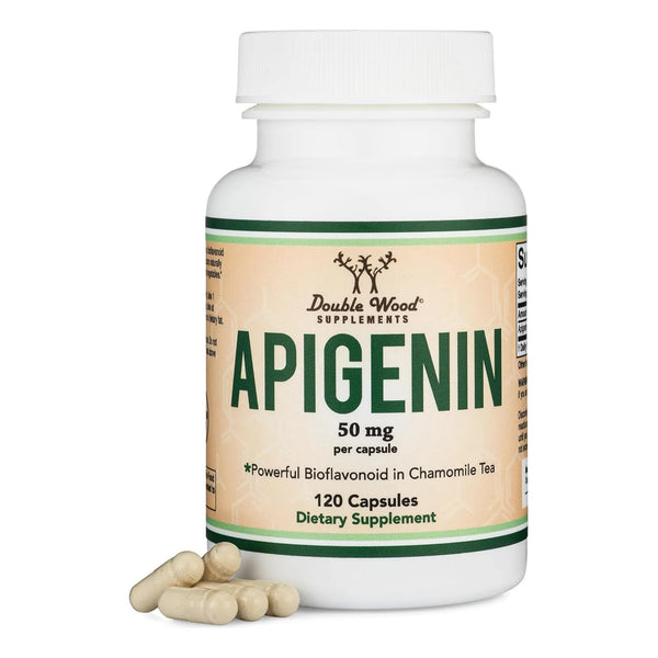 Apigenina 50 Mg Relajación Sueño Y Estado De Ánimo 120 Cap - Imagen 1