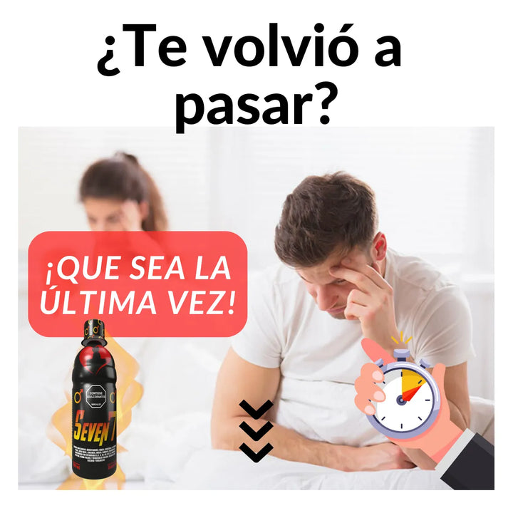 Potenciador Masculino Seven7 Energía Vitalidad Y Desempeño Royal Jelly - Imagen 7