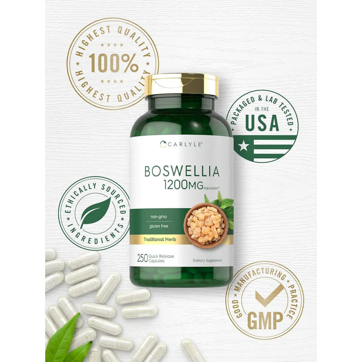 Cápsulas De Extracto De Boswellia Serrata 1200 Mg 250 Unidad - Imagen 6
