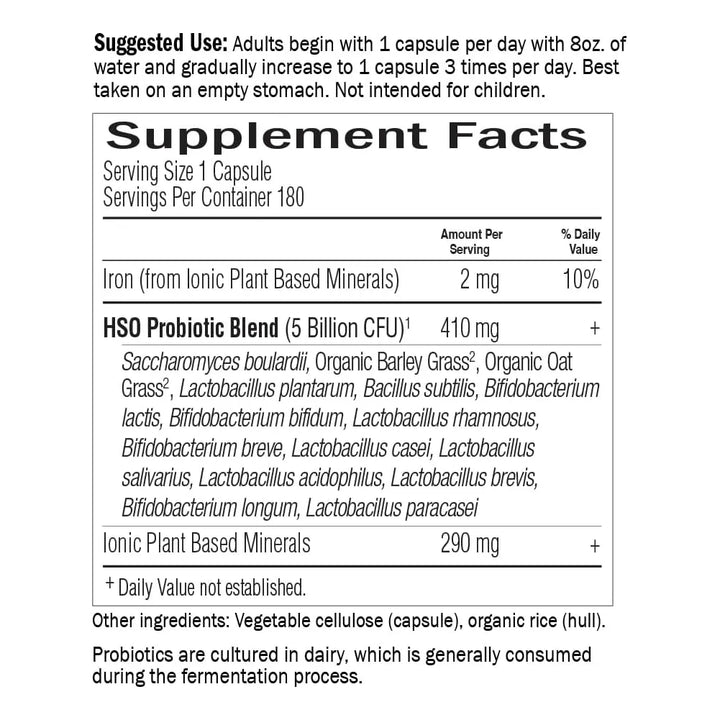Alimento Saludable Probiótico Defensa Inmune 216 Cápsulas Hs - Imagen 4
