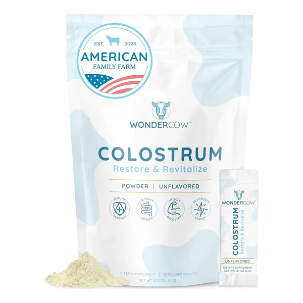 Calostro En Polvo Natural Para Salud Intestinal Apoyo Inmuno - Imagen 1