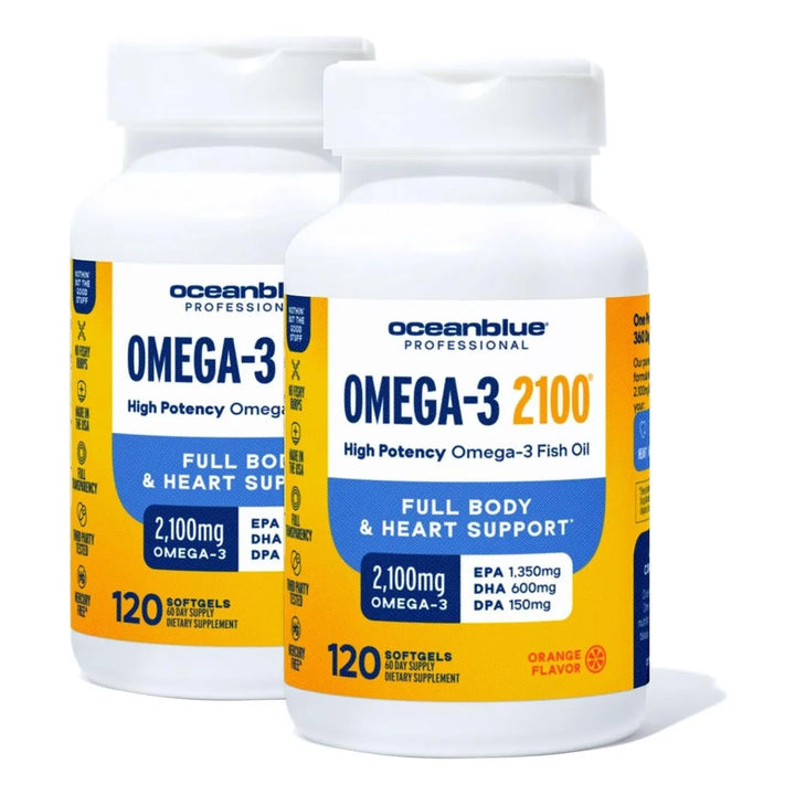 Aceite De Pescado Omega-3 Profesional 2100mg 120 Cápsulas Pa - Imagen 1