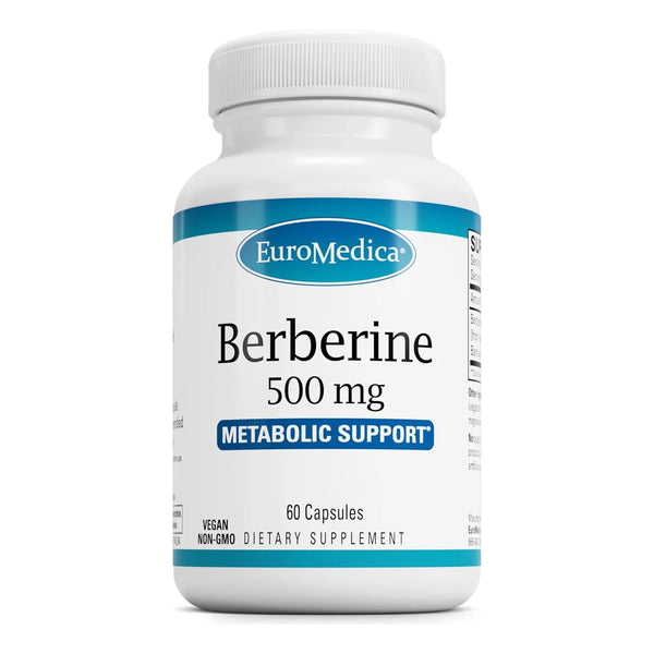 Berberina 500 Mg 60 Cápsulas Agracejo Indio Apoyo Metabólico - Imagen 1