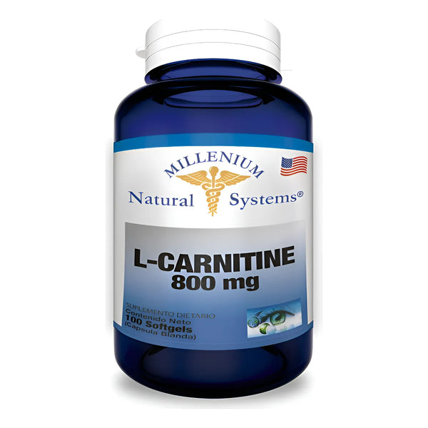 L- Carnitina 800mg X 100 System Sin Sabor - Imagen 1