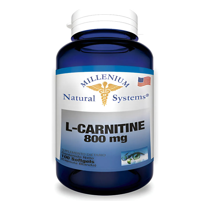L- Carnitina 800mg X 100 System Sin Sabor - Imagen 1