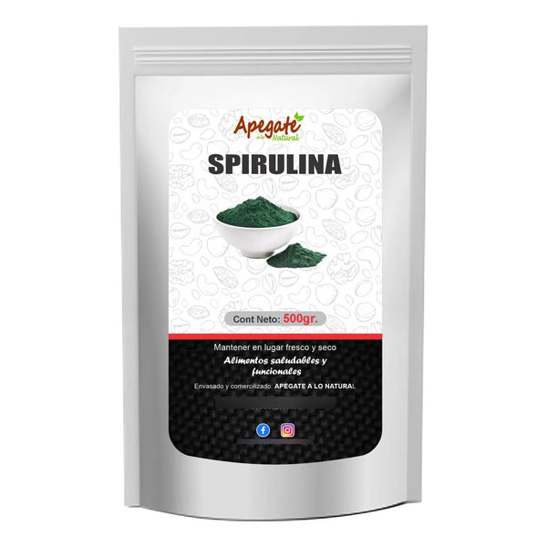 Spirulina En Polvo Pura X 500gr - Imagen 1