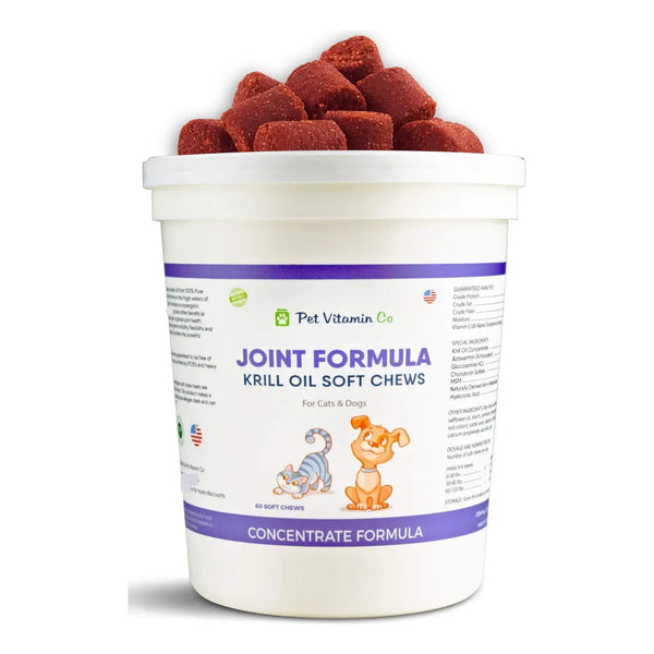 Aceite De Krill Masticable Suave Para Perros Y Gatos Salud Articulaciones Y Piel