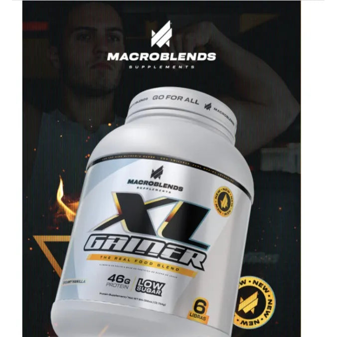 Proteina Xl 6lb Invima Macroble Vainilla - Imagen 2