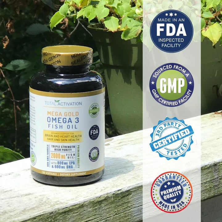 Aceite De Pescado Líquido 2000 Mg Vitamina E Omega 3 Epa 800 - Imagen 5
