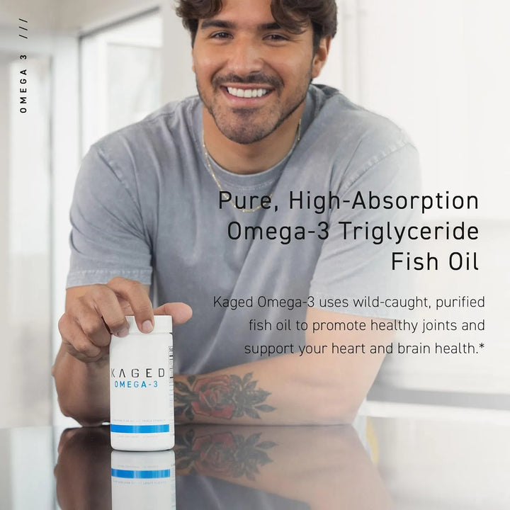 Aceite De Pescado Omega 3 3000 Mg Con Epa Dha Ultra Puro 60 - Imagen 5