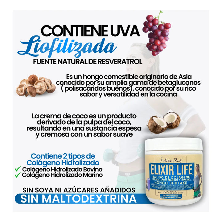 Kit Colágeno Y Proteína Whey Natalia París - Imagen 8