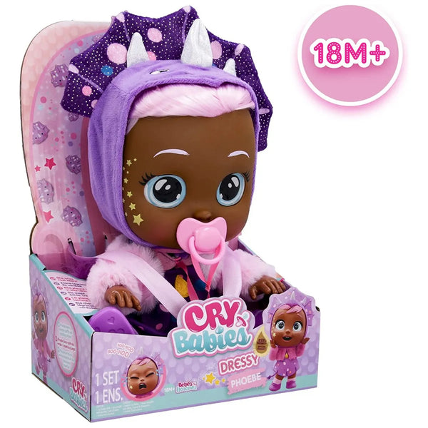 Cry Babies Bebes Llorones Dressy Phoebe Fantasy Muñeca Realista Con Lágrimas