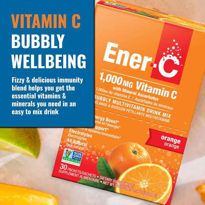 Bebida Multivitamínica De Naranja 1000 Mg Vitamina C Apoyo I - Imagen 3