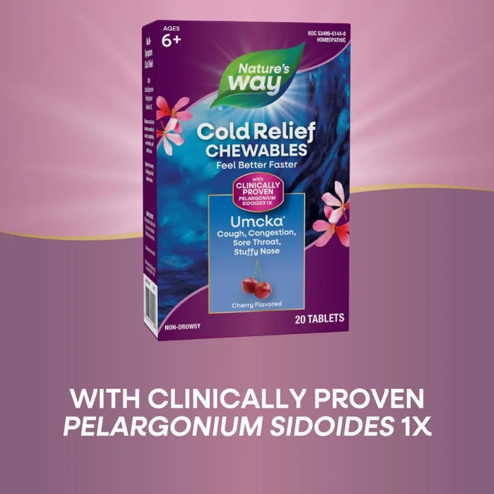Pastillas Masticables Umcka Coldcare Para Alivio De Resfriad - Imagen 4