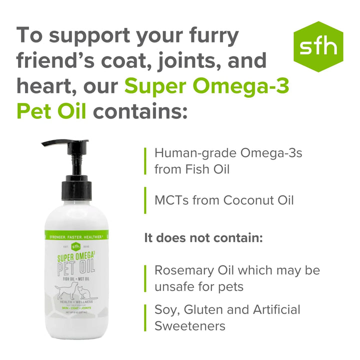 Aceite Omega 3 Mct Para Mascotas Energía Salud Piel Abrigo A - Imagen 4