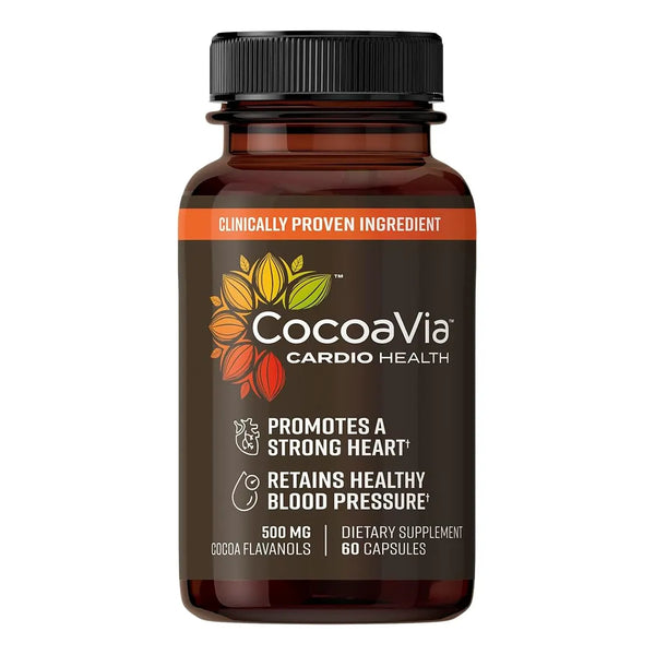 Cápsulas De Cacao 500 Mg Para Salud Cardiovascular Y Circula - Imagen 1