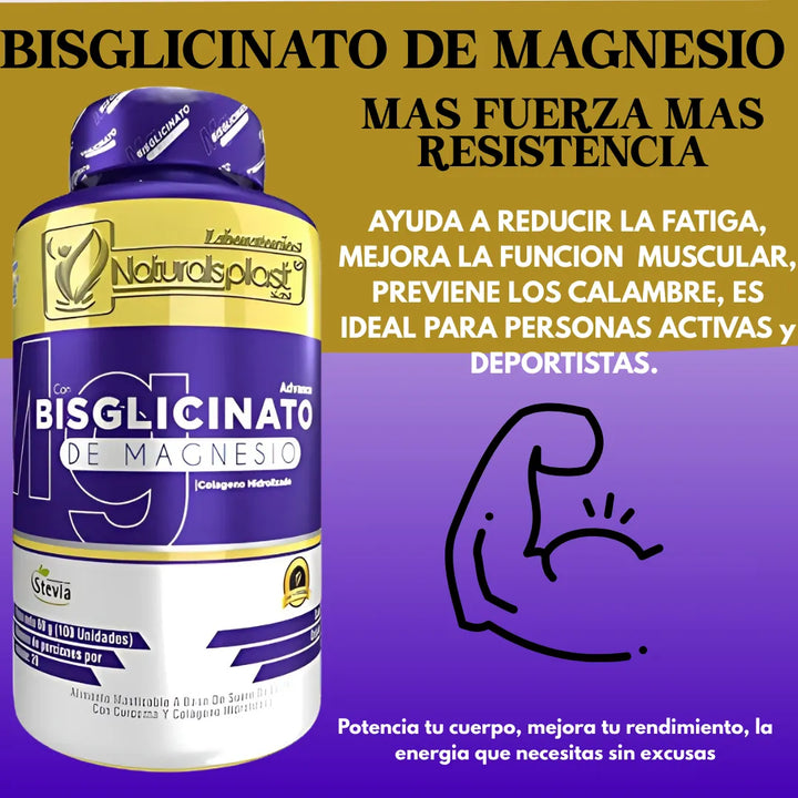 Bisglicinato De Magnesio Por 100 Capsulas Invima - Imagen 4