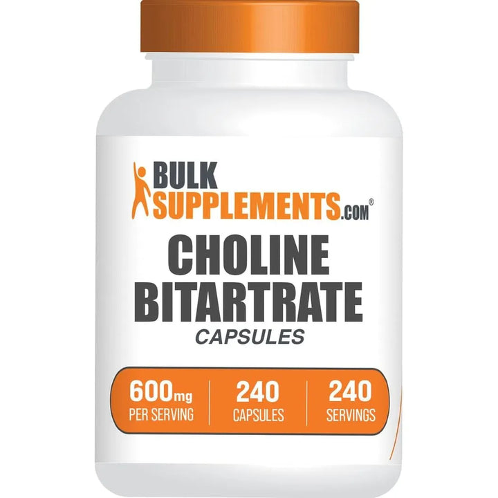 Cápsulas De Bitartrato De Colina 600 Mg 240 Unidades 2 Cápsu - Imagen 1
