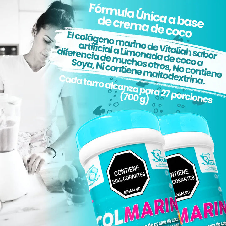 Colágeno Hidrolizado Marino Vitaliah 700g - Imagen 5