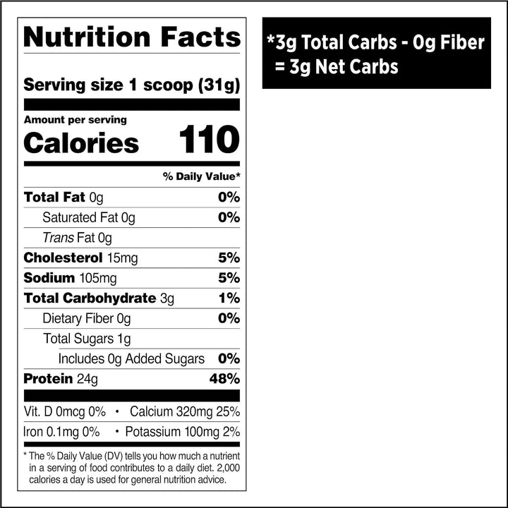 Proteína En Polvo Sabor Vainilla Baja En Carbohidratos 120 G - Imagen 7