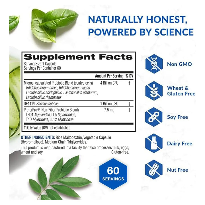 Probióticos Y Prebióticos Para Salud Digestiva Sistema Inmun - Imagen 6