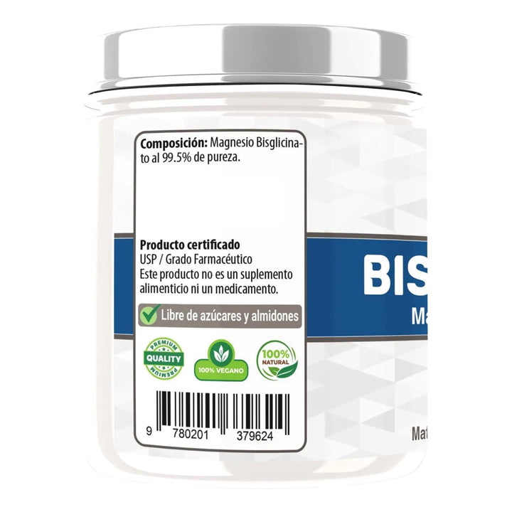 Bisglicinato De Magnesio 400g Neutro - Imagen 2
