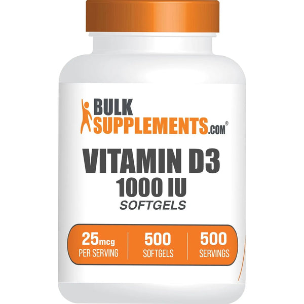 Vitamina D3 1000 Ui Cápsulas Blandas Colecalciferol 25 Mcg P - Imagen 1