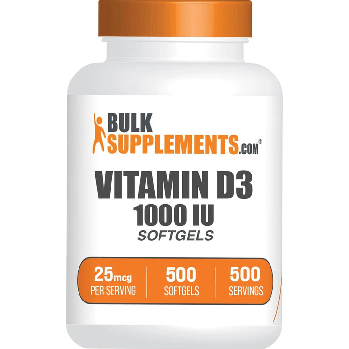 Vitamina D3 1000 Ui Cápsulas Blandas Colecalciferol 25 Mcg P - Imagen 1