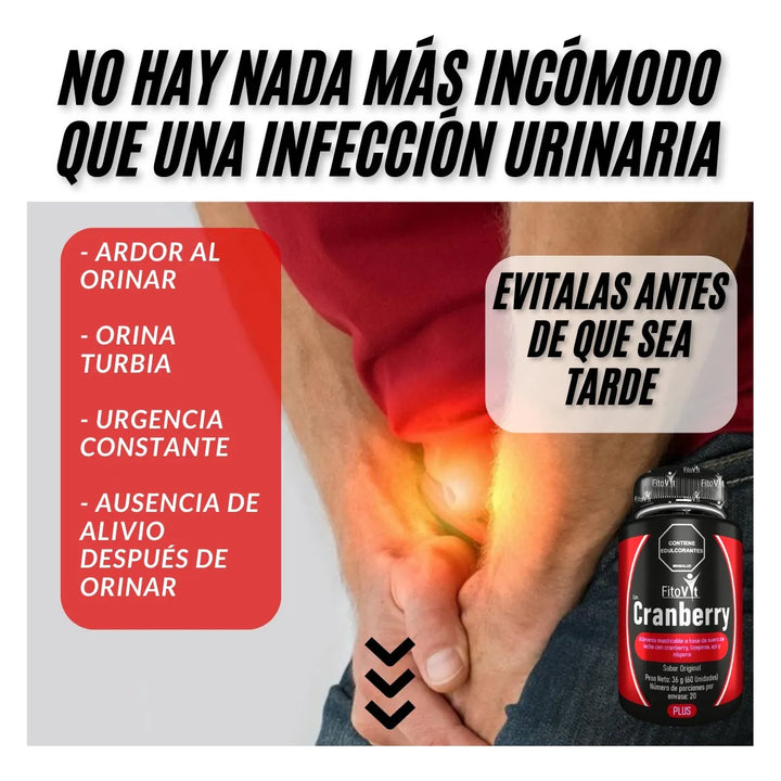Cranberry Plus X 60 Fitovit Suplemento Natural Original - Imagen 6