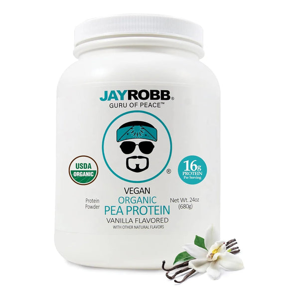Proteína Orgánica De Guisante Sabor Vainilla 500g - Imagen 1