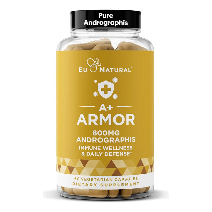 Cápsulas Suaves De Andrographis 800 Mg Para Sistema Inmunoló - Imagen 1