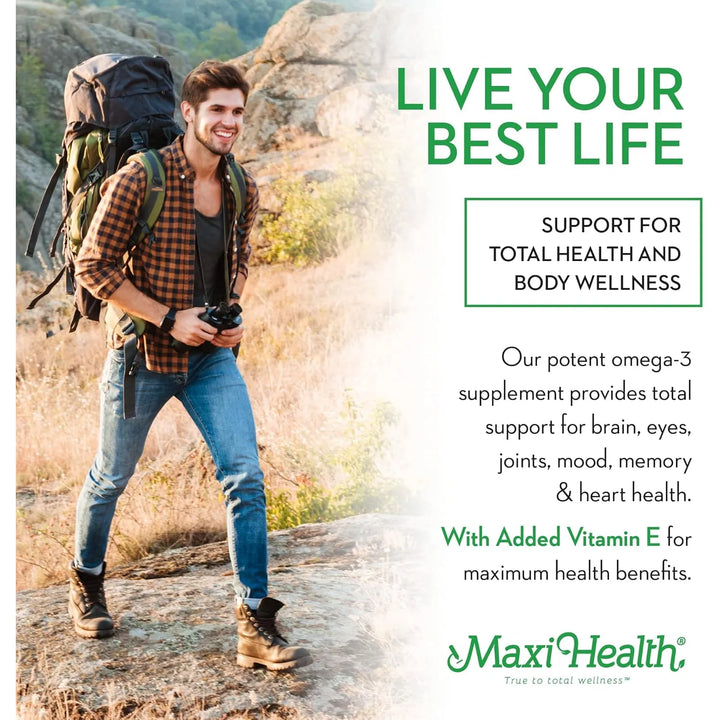 Aceite De Pescado Omega-3 Triple Concentrado Con 2000 Iu De - Imagen 4