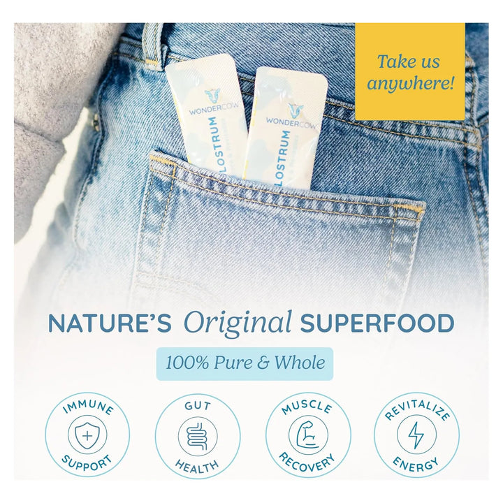 Calostro En Polvo Natural Para Salud Intestinal Apoyo Inmuno - Imagen 3