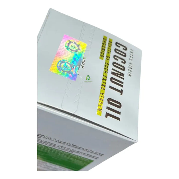 Coconut Oil 3000mg 90 Softgels Coco Suave - Imagen 6