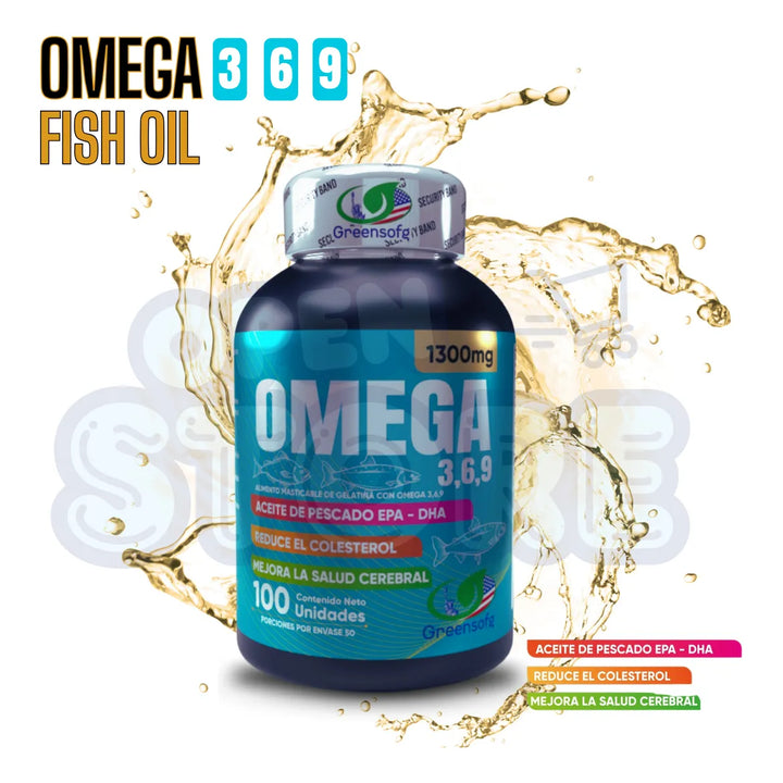 Omega 3, 6 & 9 Epa Dha 1300mg - Imagen 10