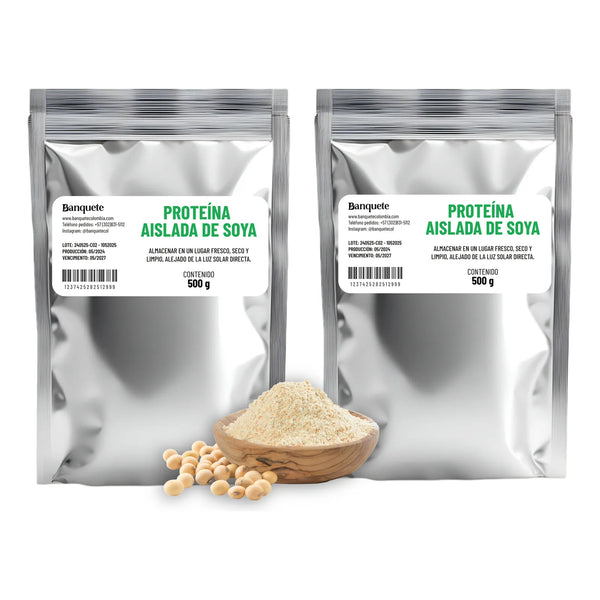 Proteina Aislada De Soya 500gr X2  - Imagen 1