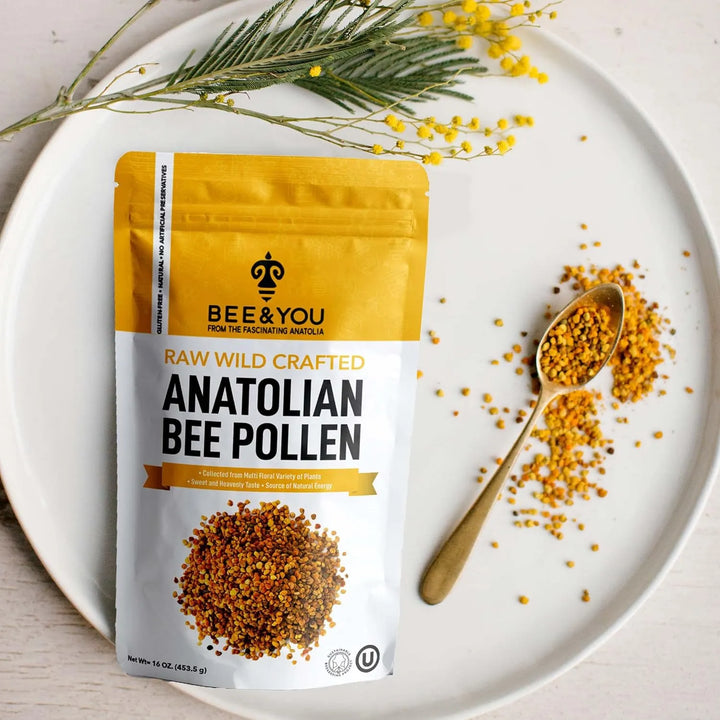 Gránulos De Polen De Abeja 450 Gramos 100% Puro Natural Anti - Imagen 8