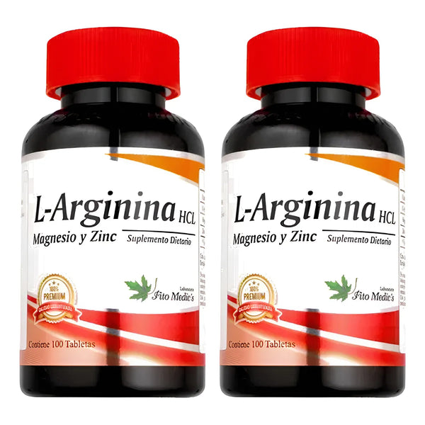 L-arginina Hcl X 100 Tabs - Imagen 1