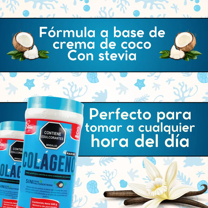 Kit X3 Colágeno Marino Nutrition Factory + Endulzante Monksweet 30ml - Imagen 6