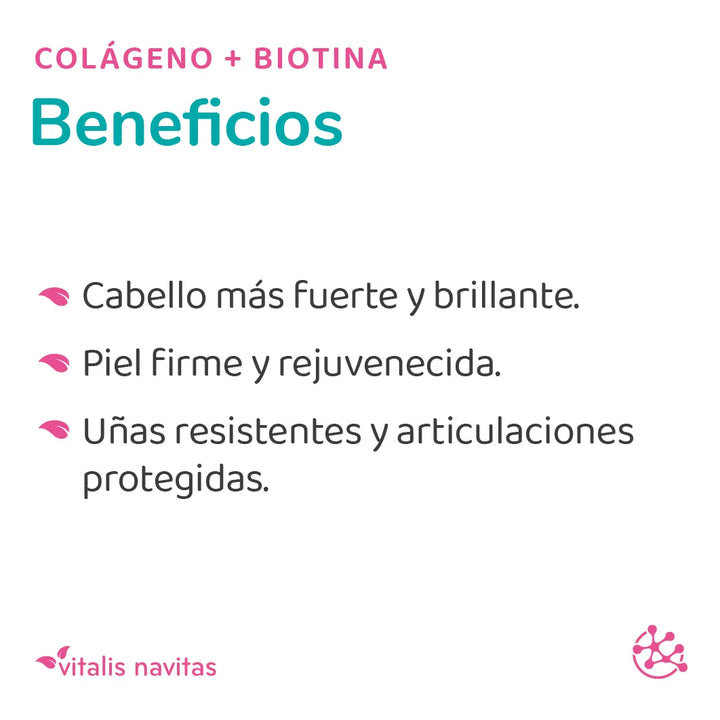 Colágeno + Biotina 60 Cápsulas - Imagen 2